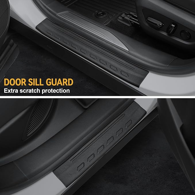 Floor Mats Set for 2023-2025 Lexus RX350/RX350H/RX500h Accessories, All Weather - Image 7