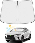Windshield Sun Shade for 2023-2025 2026 Lexus RX Accessories Thicken 6-Layer by Canvcle