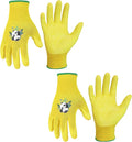 HANDLANDY 2 Pairs Kids Gardening Gloves, Toddler Children Garden Yard Work by HANDLANDY