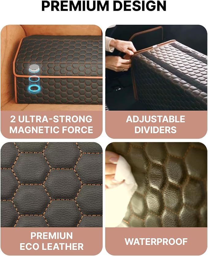 Car Organizers Set SUV Sedan Truck – Foldable Storage Boxes - Image 6