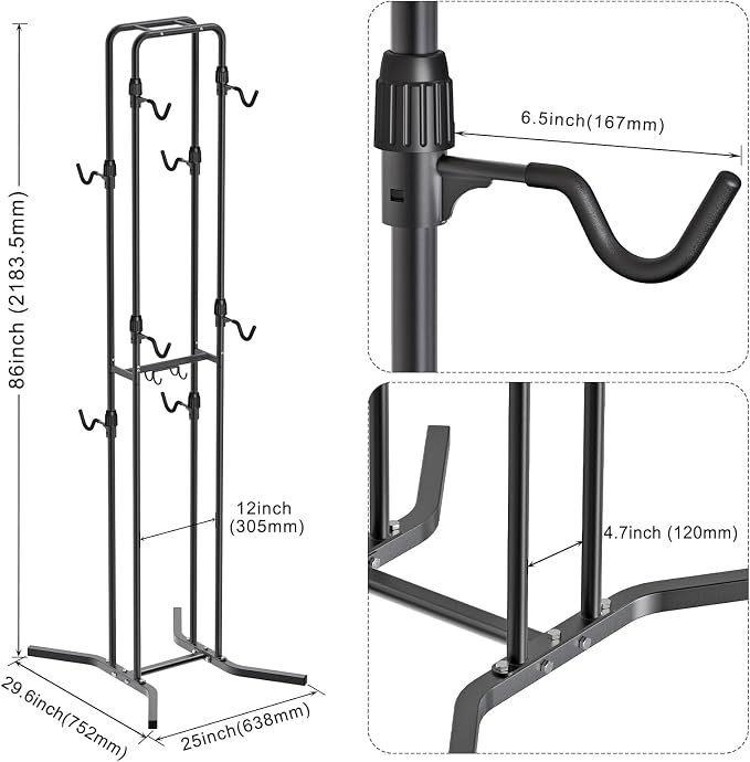 Dolibest 4-Legged Bike Racks Stands - Image 6