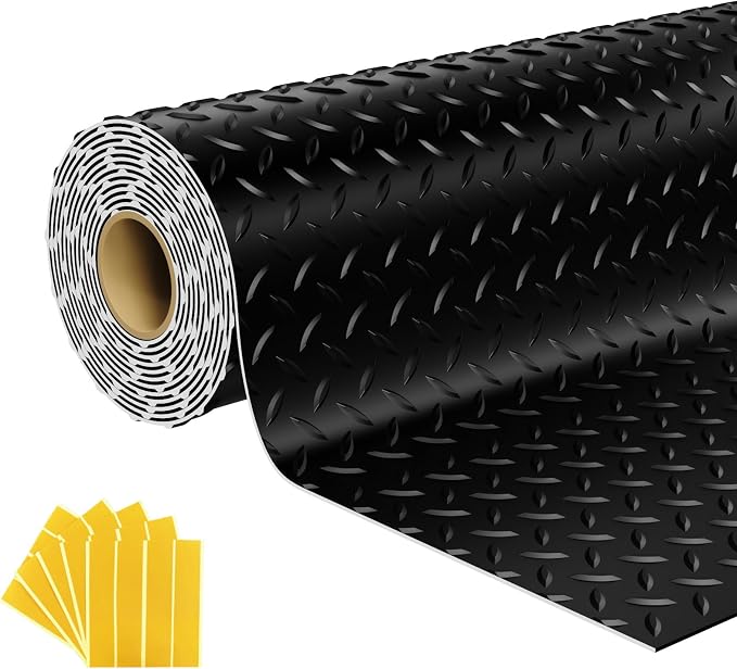 7.5x20 FT Garage Floor Mat, 2.8mm Thickened Flooring Roll by Lanbos