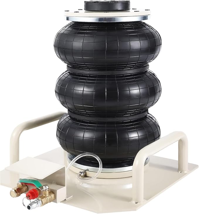 Air Jack, Heavy Duty 3 Ton/6600 lbs Air Bag Jack-3-Ply Pneumatic Lift up to by TROPOW