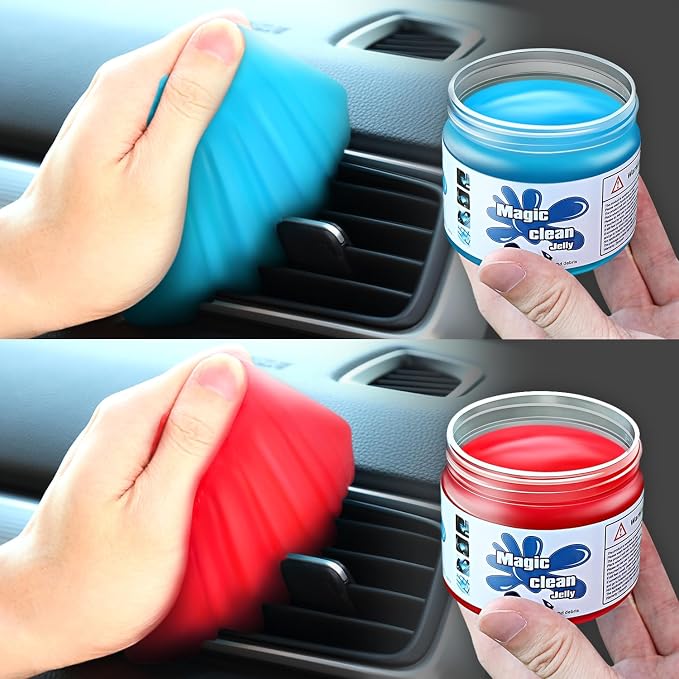 DNA MOTORING 2 Pack Car Cleaning Gels Auto Detailing Tools Cleaning Putty Car - Image 4