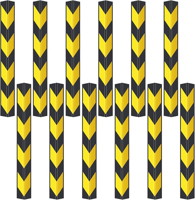 12 Pack Garage Wall Corner Guards, Car Bumper and Wall Corner Protection - Image 7