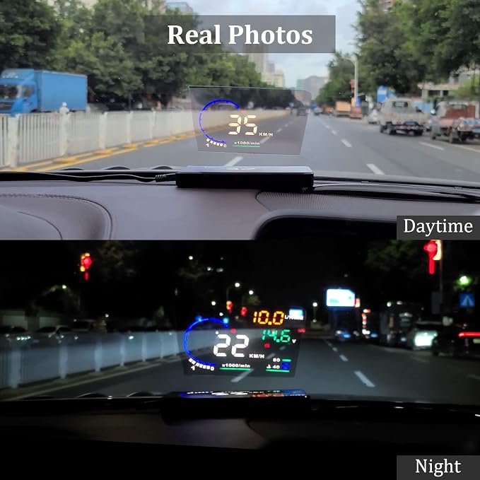 Heads Up Display for Cars, Digital Speedometer for Car A8 - Image 9