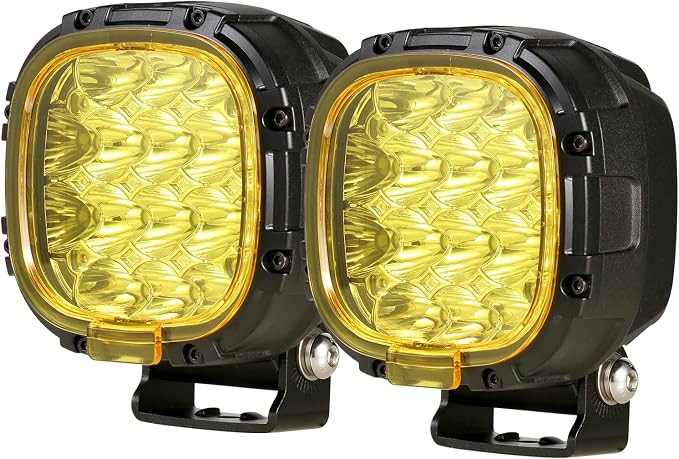 BIGLION.X 4 Inch Pair 160W Round LED Offroad Lights Super Bright Driving - Image 4
