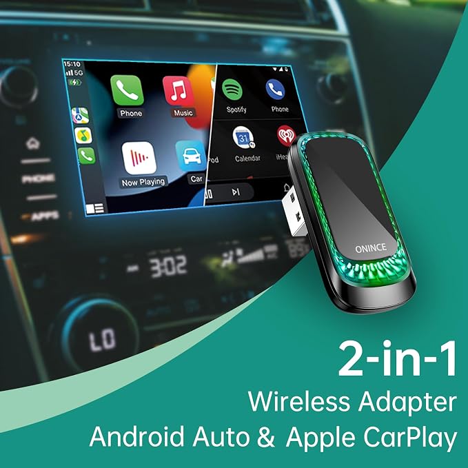 3-in-1 Wireless CarPlay Adapter - Image 2