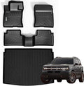 Floor Mats & Trunk Mat for 2021-2024 2025 Ford Bronco Sport Only Fit Sport by SANBAN-AXE