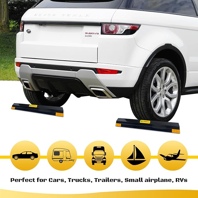 24 Inch 2 PCS Heavy Duty Car Parking Stopper - Image 4