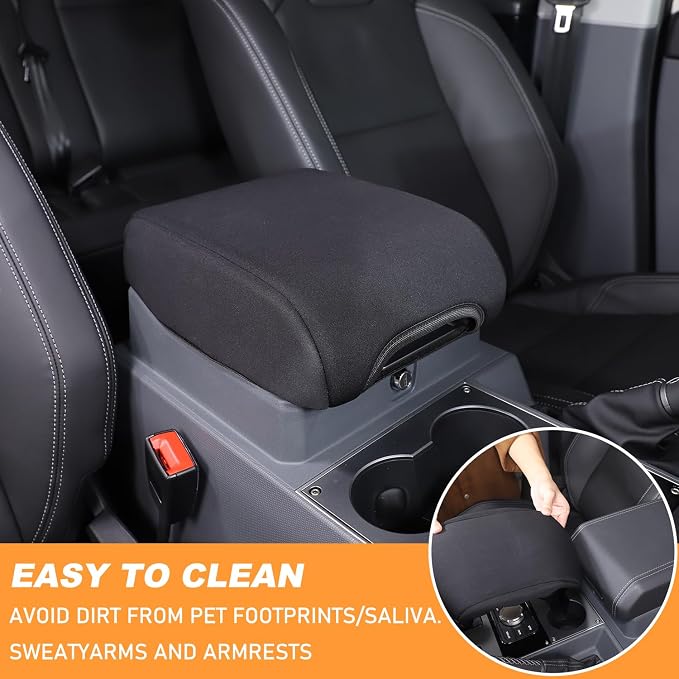 Car Armrest Box Cover Protector Compatible - Image 5