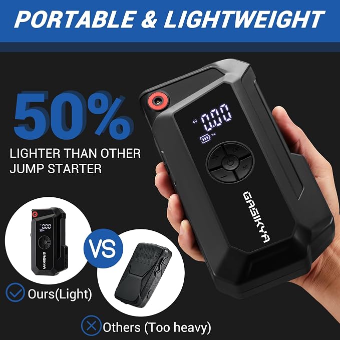 TM16K2 Car Jump Starter 8000A Jump Starter Battery Pack - Image 6