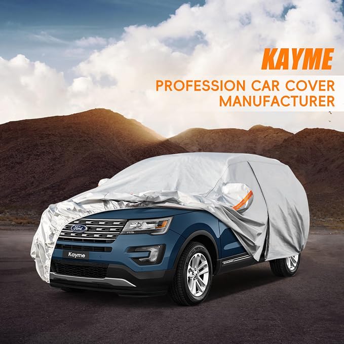 Kayme 6 Layers SUV Car Cover Custom Fit - Image 7