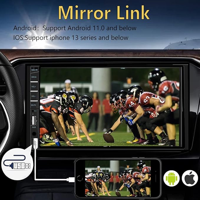 Naifay Car Stereo Double Din Radio - Image 2
