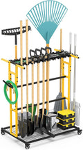 CCCEI Garage Organization with Wheels, Outdoor Gargen Yard Shed Tools Organizer by CCCEI