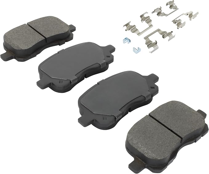 Premium Ceramic Front Brake Pads Compatible - Image 2