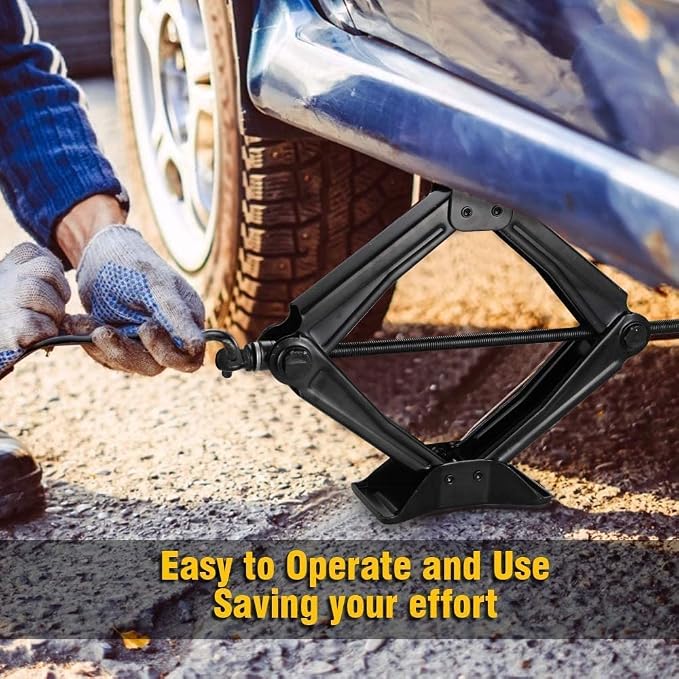Scissor Jack for Car-2.0Ton 丨Car Jack Kit-Tire Jack丨Portable, 丨deal for SUV and - Image 7