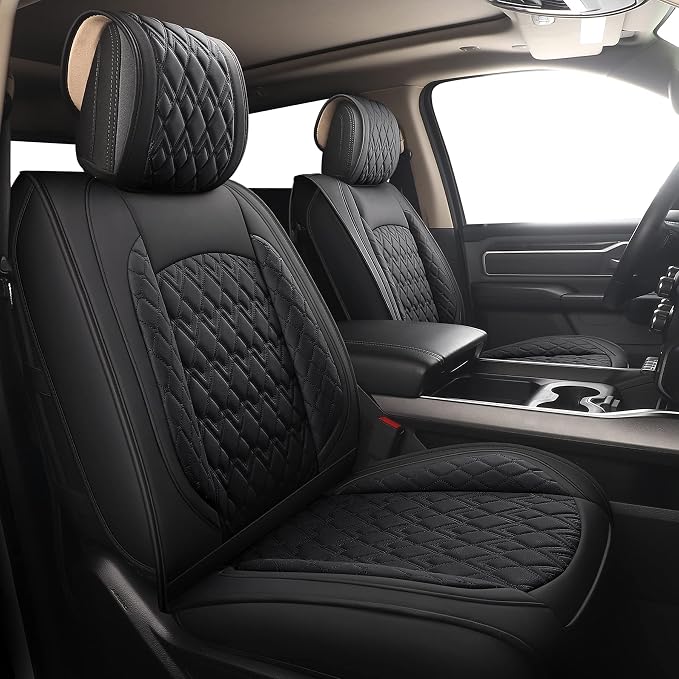 JOJOBAY Car Seat Covers for Dodge Ram Full Set, Fit Ram 2009-2023 by JOJOBAY