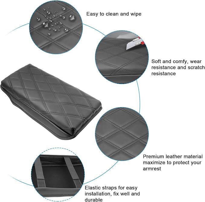 SXCY for 2023 2024 2025 Toyota Crown Armrest Cover Pad for Toyota Crown - Image 6