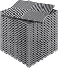 VEVOR Interlocking Drainage Mat, 15.7” x 15.7” Modular Interlocking Cushion by VEVOR