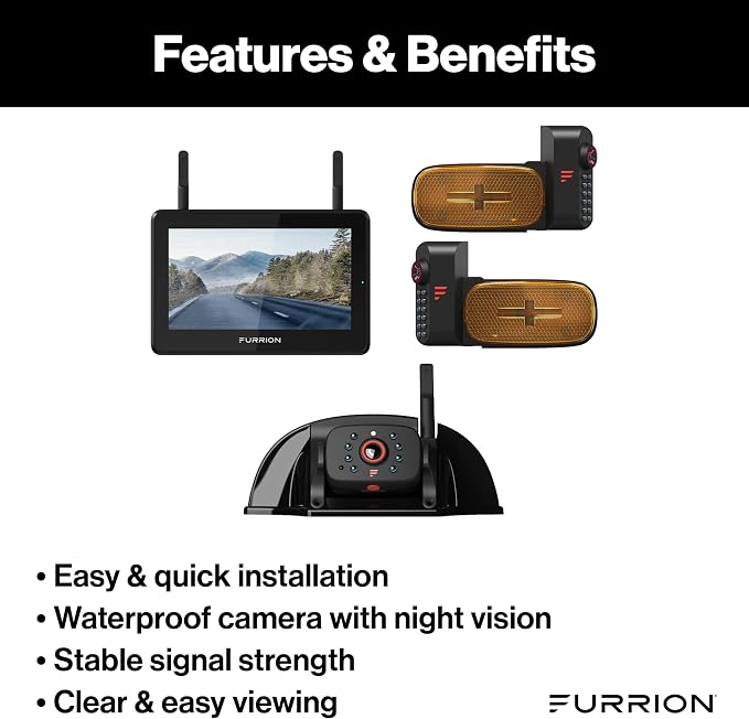 Furrion Vision S+ RV Backup Camera/Observation System - Image 3