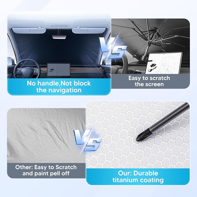 Cartist Windshield Sun Shade Fit - Image 5