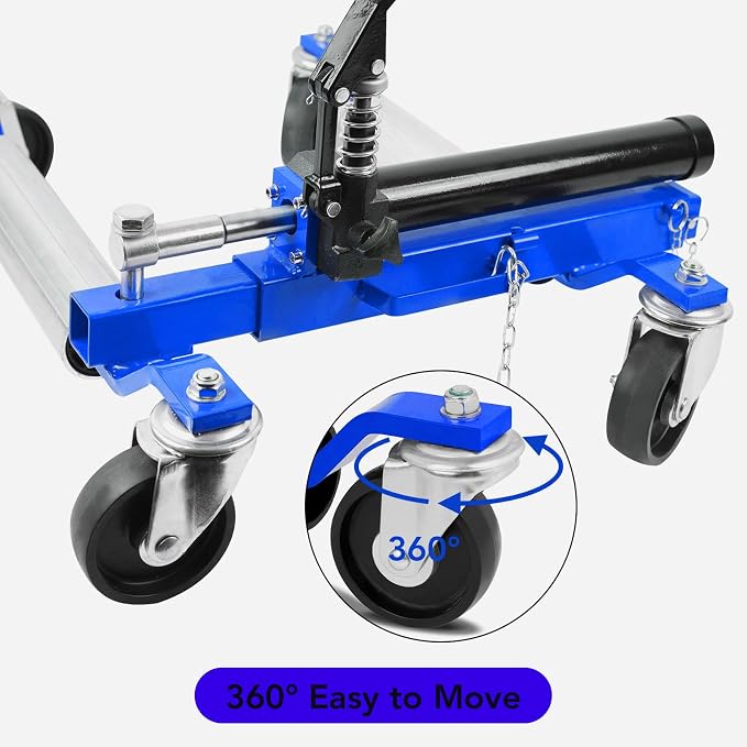 4 Pcs Car Wheel Dolly, 1500LBS Capacity Trailer Dolly - Image 4