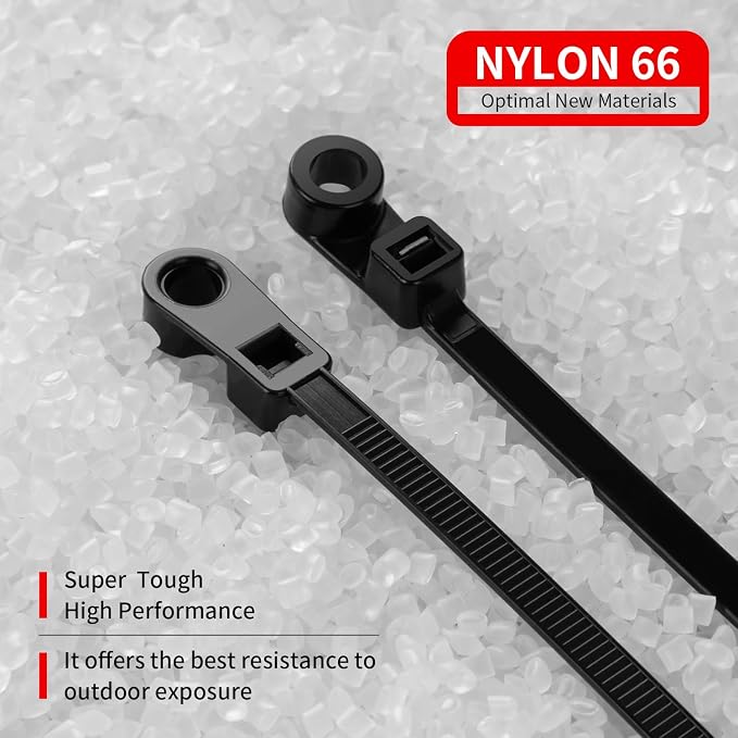 200 PCS 12 inch Black Zip Ties - Image 4