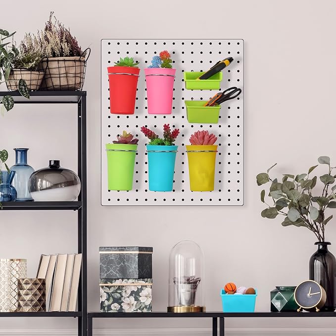 Yookeer 20 Pcs Pegboard Bins and Cups - Image 7