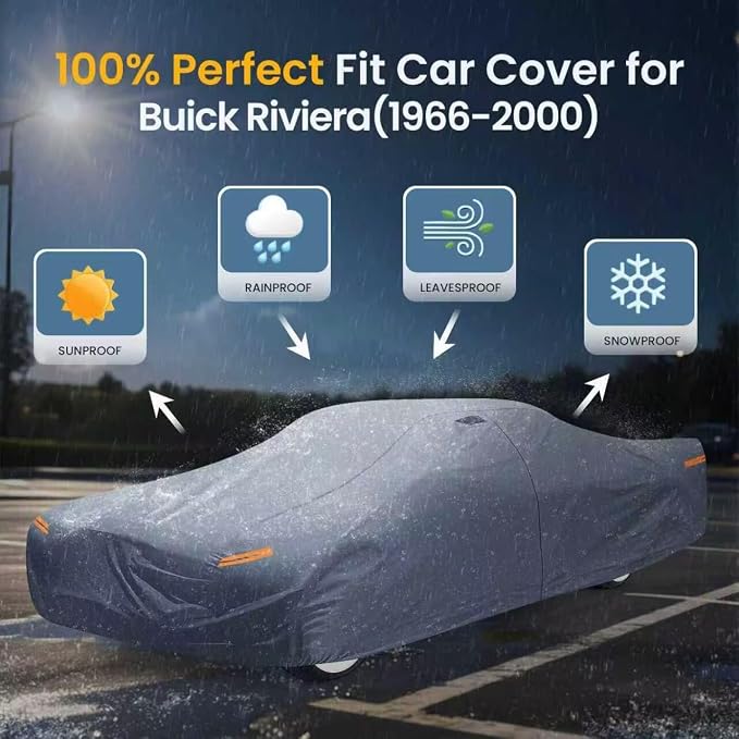 Waterproof Buick Riviera Car Cover - Image 3