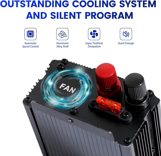 Power Inverter 2000W Car Power Inverters, 12 Volt Inverter - Image 2
