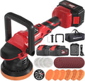 Cordless Buffer Polisher, 5 Inch Random Orbital Car Buffers Waxer and Polishers by Makihara