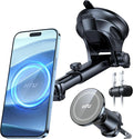 HTU for MagSafe Car Phone Mount Magnetic Phone Holder for Windshield Vent by HTU15yearsincarmounts