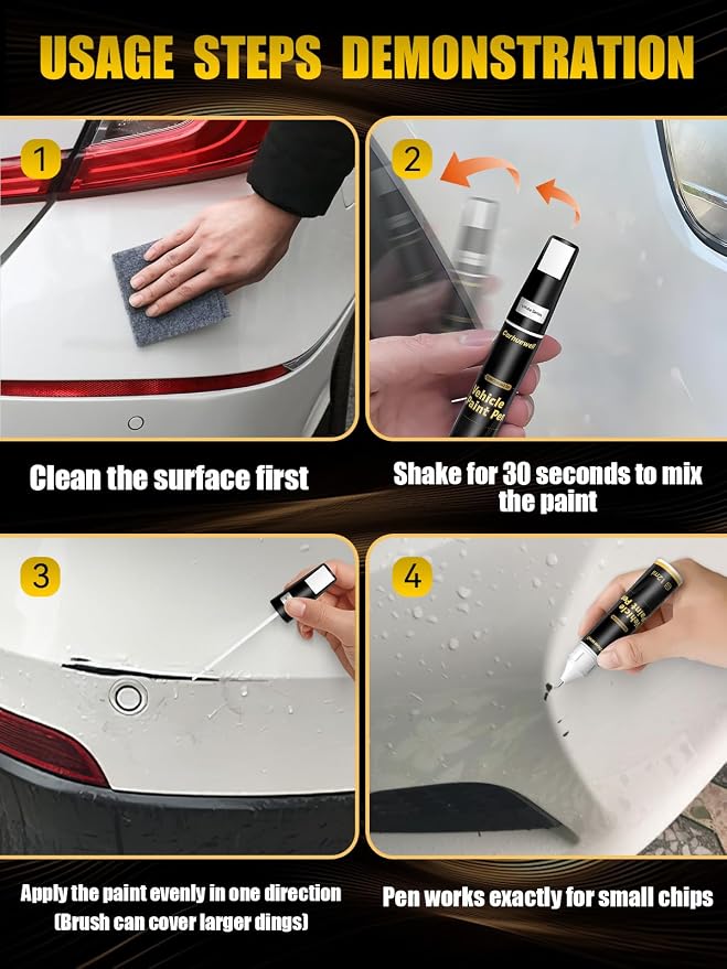 Black/Magnetic Black Pearl Touch Up Paint Compatible - Image 8