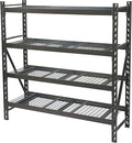 Ironton 4-Tier Industrial Steel Shelving Unit, 000-Pound Load Capacity by Ironton
