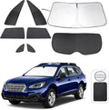 TINGLU Window Shades for Subaru Outback Wagon 2015-2019 Accessories Car Side by TINGLU