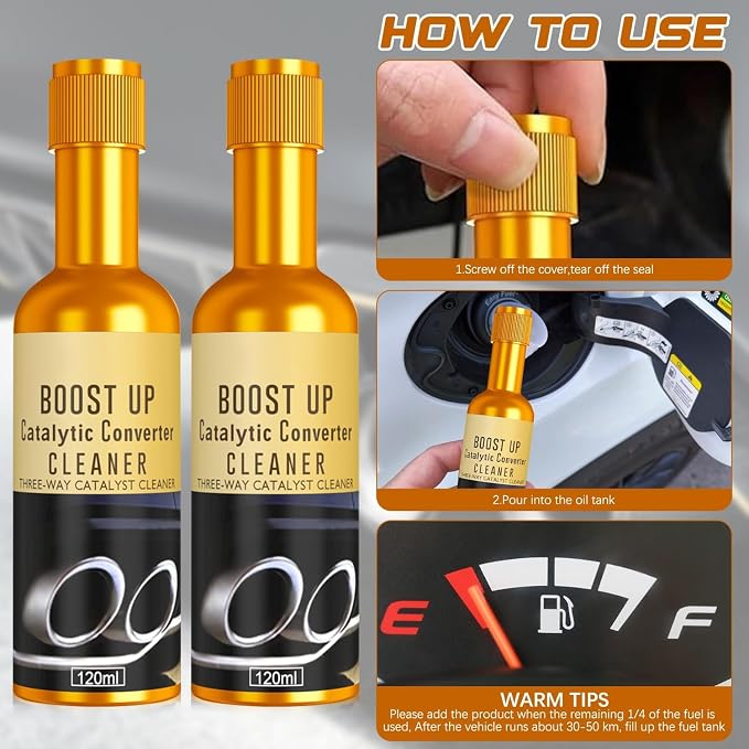Catalytic Converter Cleaner, Exhaust System Carbon Removal Treatment, Fuel - Image 7