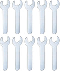 HARFINGTON 10pcs Small Wrench 11x70x1.5mm Metric U-Shaped Single Open Ended by HARFINGTON