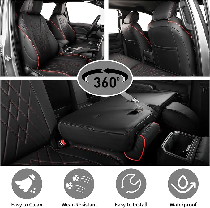 EKR Custom Fit Tacoma Car Seat Covers - Image 4