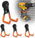 4 Pack Large Heavy Duty Magnetic Hook Extra Strong Magnetic Garage Hooks Big by Laowu