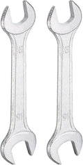 HARFINGTON 2pcs Double Open End Wrench 16mm x 18mm Metric 15 Degree Offset by HARFINGTON