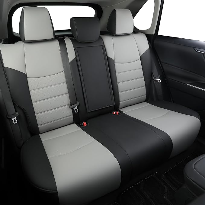 RISINGSTAR Rav4 Seat Covers, fit 2019-2025 Toyota Rav4 XLE LE XLE Premium - Image 4