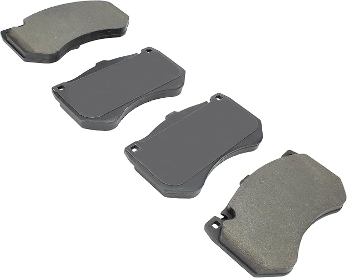 Premium Semi-Metallic Front Brake Pads Compatible - Image 2