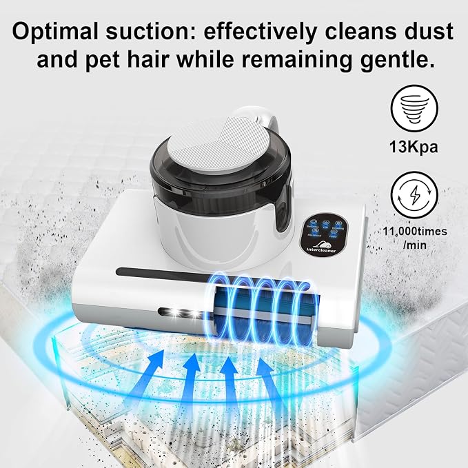 Mattress Vacuum Cleaner, 13Kpa Powerful Suction Bed Vaccum Cleaner - Image 5