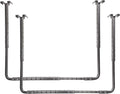 80844-10 34 in. x 26 in. Adjustable Garage Ceiling Mount Storage Rack Kit by Hyloft