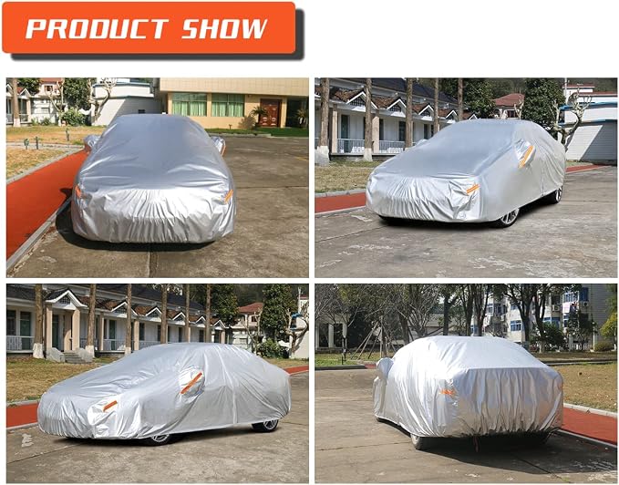 Kayme Hatchback Car Covers Waterproof All Weather, Sun Uv Rain Protection - Image 5