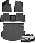 ANBINGO®Floor Mats Fit for Hyundai Santa Fe Sport 2013-2018 All Weather Car by ANBINGO