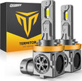 Upgraded H11/H9 Light Bulbs, 000LM 10X Brighter, 1:1 Halogen Size, 000+ Hours by FAHRENTERMITORLEDLIGHTING