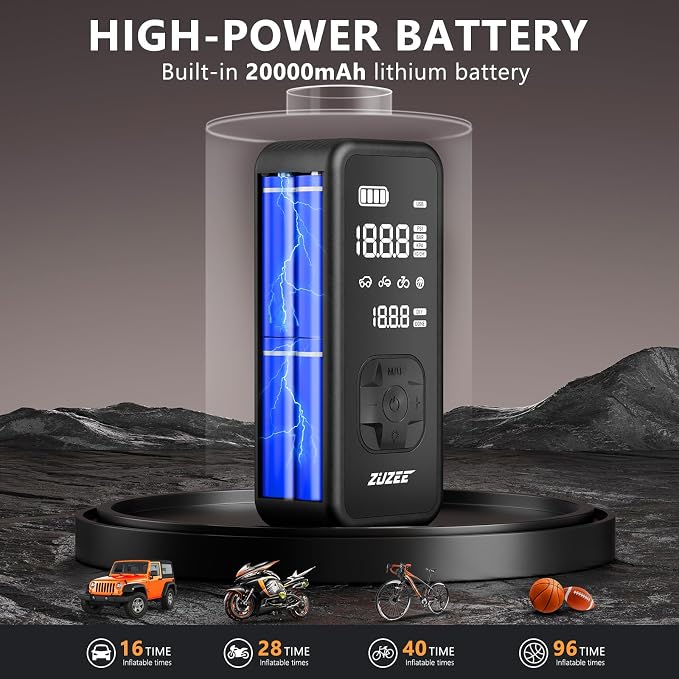 Tire Inflator Portable Air Compressor - Image 3