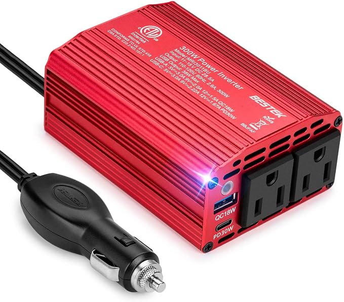 BESTEK 300W Power Inverter by BESTEK